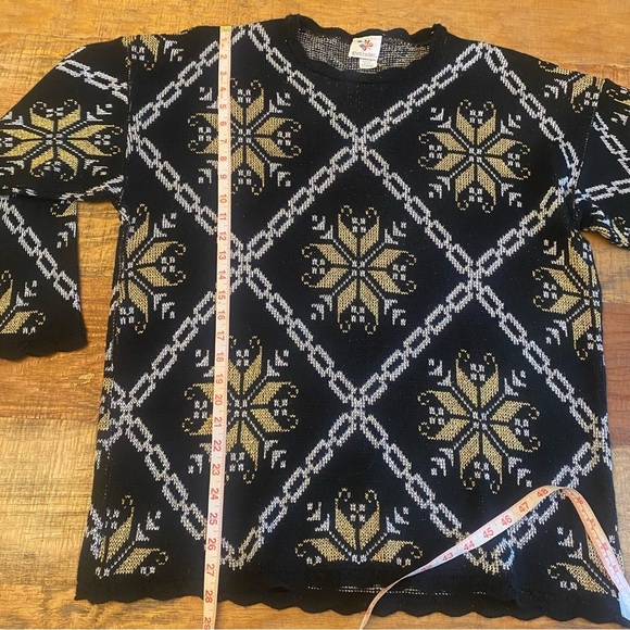 Vintage NUTCRACKER Holiday Christmas sweater size XL - Picture 5 of 8